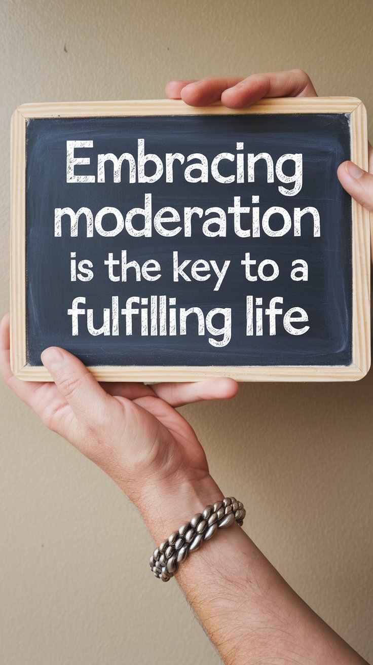Mastering Moderation for a Fulfilling&nbsp;Life